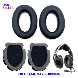 Bose Aviation X/A10 High Quality Memory Protein Leather Ear Pads Cushions